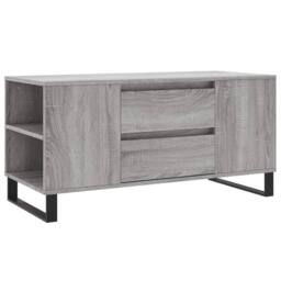 Berkfield Home Coffee Table Grey Sonoma 102x44.5x50 cm Engineered Wood - thumbnail 1