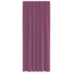 Berkfield Home Voile Curtains with Rod Pockets 2 pcs Purple - thumbnail 4