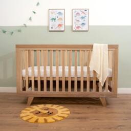 Premium Oak Cot Bed by Debenhams