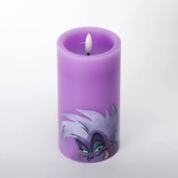 Walt Disney Villains Ursula Inspired Purple LED Candle (Single Flame) - Size: Medium - thumbnail 4
