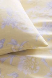 Martex Mia Lemon Floral Duvet Cover Set - Size: Super King - thumbnail 2