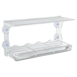 Berkfield Home Window Bird Feeders 2 pcs Acrylic 30x12x15 cm in Clear - Size: 30 x 12 x 15 cm - thumbnail 3