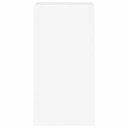 Berkfield Home TV Wall Cabinet with LED Lights White 40.5x35x80 cm - thumbnail 9