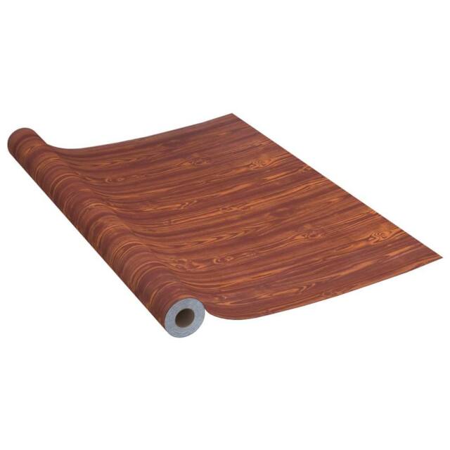 Berkfield Home Self-adhesive Furniture Film Acacia 500x90 cm PVC in Brown - image 1