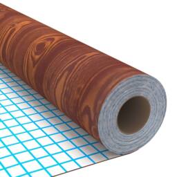 Berkfield Home Self-adhesive Furniture Film Acacia 500x90 cm PVC in Brown - thumbnail 4