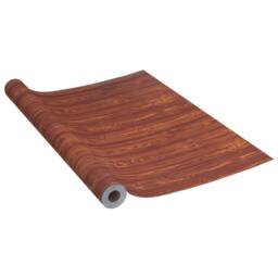 Berkfield Home Self-adhesive Furniture Film Acacia 500x90 cm PVC in Brown