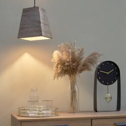 ValueLights Wood Ceiling Light Pendant in Brown - thumbnail 2