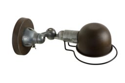 Lucide 'HONORE' Non Dimmable Stylish Rotatable Industrial Wall Light 1xE14 in Brown - thumbnail 3
