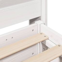Berkfield Home Decorative Bed Frame without Mattress White 180x200 cm Super King - thumbnail 9