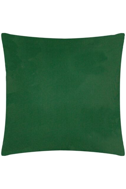 Furn Wrap Plain Water & UV Resistant Reversible Outdoor Cushion in Green - Size: 43 cm x 43 cm - image 1