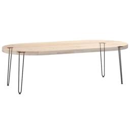 Berkfield Home Hairpin Table Legs 4 pcs Black 72 cm Solid Steel - thumbnail 8