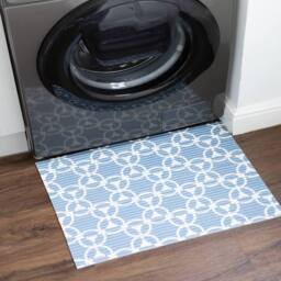 D-C-Fix Anti Slip Comfort Mat Amera Blue for Bathrooms, Caravans & Gym - Size: 650mm x 2000mm - thumbnail 4