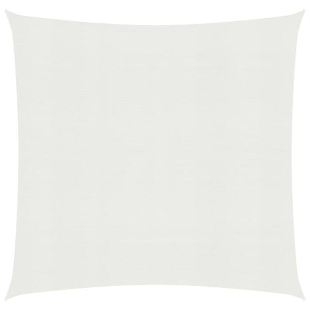 Berkfield Home Sunshade Sail 160 g/m ² White 4x4 m HDPE - image 1