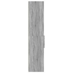 Berkfield Home Highboard Grey Sonoma 45x42.5x185 cm Engineered Wood - thumbnail 5