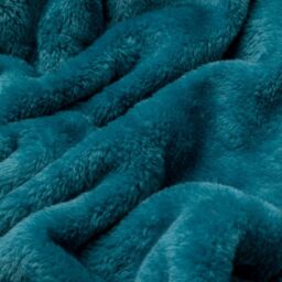 Snug City Mink Throw Soft Touch Blanket Fleece Faux Fur in Red - Size: 127 cm x 152 cm - thumbnail 8