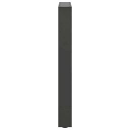 Berkfield Home Coffee Table Legs Anthracite 2 pcs 60x(72-73) cm Steel in Black - thumbnail 6