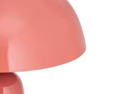 Vente-unique Mushroom Metal Table Lamp - D. 15.4 X H. 52 Cm - Glossy Pink - LARKIN - thumbnail 7