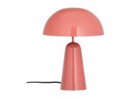 Vente-unique Mushroom Metal Table Lamp - D. 15.4 X H. 52 Cm - Glossy Pink - LARKIN