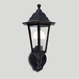 ValueLights Mayfair Black Dusk til Dawn Sensor Outdoor Night Safety Security Wall Lamp Lantern Light - thumbnail 4