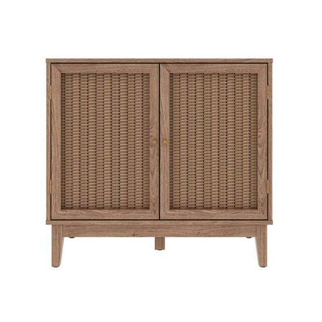 Lemon Pavilion Furniture Bordeaux Small Sideboard - MDF - L39.4 x W84.2 x H78.2 cm - Oak in Brown - Size: 1 Pack - image 1