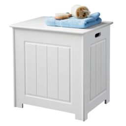 Orsina Portland Storage Chest in White - thumbnail 3