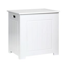 Orsina Portland Storage Chest in White - thumbnail 2