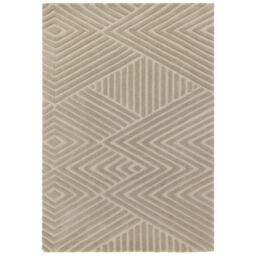 The Rug Shop UK Brown Handmade Modern Easy to clean Geometric Area Rug - Size: 200 cm x 290 cm - thumbnail 7