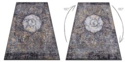 RugsX Miro Rug in Grey - Size: 120 cm x 170 cm - thumbnail 3