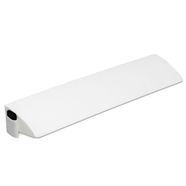 Gymax Full Size Bed Wedge Pillow Gap Filler For Bed With Side Pocket Bolster in White - image 1