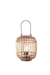 Netlighting Mathias Complete Table Lamp Natural Bamboo Plywood Matt Black Paint