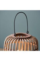 Netlighting Mathias Complete Table Lamp Natural Bamboo Plywood Matt Black Paint - thumbnail 6