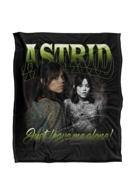 Warner Brothers Beetlejuice 2 50x60 Astrid Homage Silky Touch Super Soft Throw Blanket in White - image 1