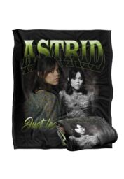Warner Brothers Beetlejuice 2 50x60 Astrid Homage Silky Touch Super Soft Throw Blanket in White - thumbnail 2