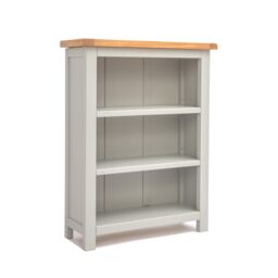 Cabinet Bits Bookcase 90x70x25cm in Light Grey - Size: 90 x 70 x 25 cm - thumbnail 2