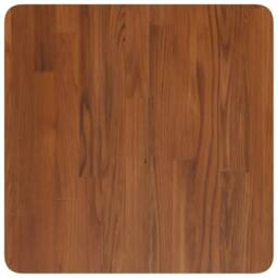 Berkfield Home Square Table Top Dark Brown 50x50x4cm Treated Solid Wood Oak - Size: 50 x 50 x 4 cm - thumbnail 1