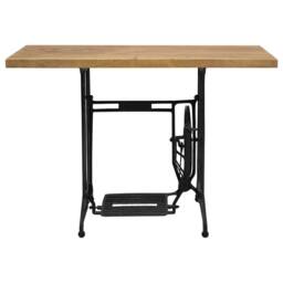 Berkfield Home Sewing Machine Console Table 110x40x75 cm in Brown - Size: 110 x 40 x 75 cm - thumbnail 2