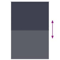 Berkfield Home Roller Blind Blackout Marine 115x175 cm Fabric Width 110.7 cm Pol… in Blue - thumbnail 5