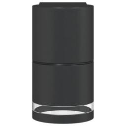 Berkfield Home Outdoor Wall Light Black Die-cast Aluminium - thumbnail 4