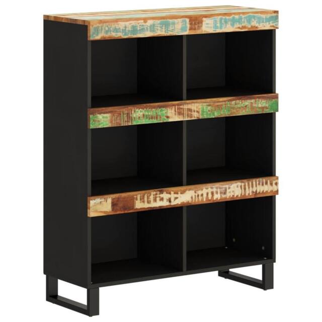 Berkfield Home Side Cabinet 85x33x107 cm Solid Wood Reclaimed - Size: 85 x 33 x 107 cm - image 1
