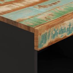 Berkfield Home Side Cabinet 85x33x107 cm Solid Wood Reclaimed - Size: 85 x 33 x 107 cm - thumbnail 5