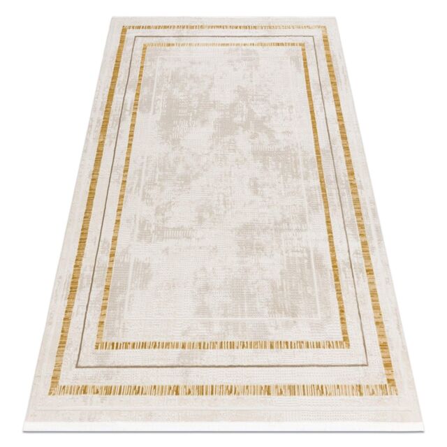 RugsX Duke Rug in Yellow - Size: 140 cm x 190 cm - image 1