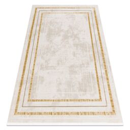 RugsX Duke Rug in Yellow - Size: 140 cm x 190 cm - thumbnail 1
