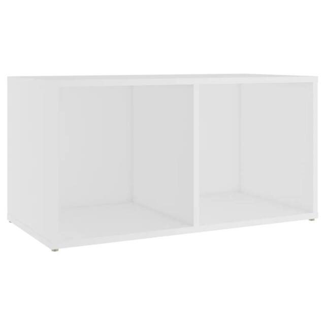 Berkfield Home TV Cabinet White 72x35x36.5 cm Engineered Wood - image 1