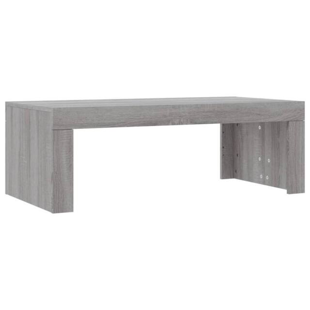 Berkfield Home Coffee Table Grey Sonoma 102x50x36 cm Engineered Wood - Size: 102 x 50 x 36 cm - image 1