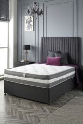 Aspire Cashmere 1000 Pocket Tufted Mattress in White - Size: Double - thumbnail 2