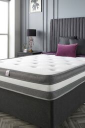 Aspire Cashmere 1000 Pocket Tufted Mattress in White - Size: Double - thumbnail 1