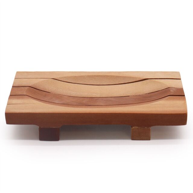 KDMD Classic Mahogany Soap Dish - Grid Drainer in Brown - image 1