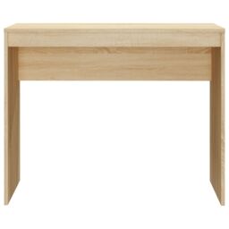 Berkfield Home Desk Sonoma Oak 90x40x72 cm Engineered Wood in Brown - Size: 90 x 40 x 72 cm - thumbnail 5