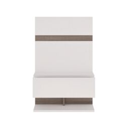 Furniture To Go Chelsea Bedroom Bedside Extension for Bed in White - thumbnail 2