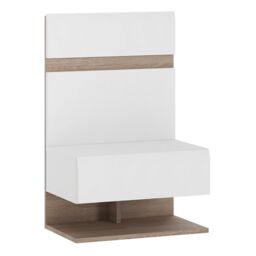 Furniture To Go Chelsea Bedroom Bedside Extension for Bed in White - thumbnail 1